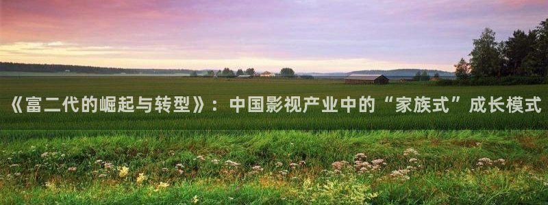 四库影院怎么看电影：《富二代的崛起与转型》：中国影视产业中的“家族式”成长模式